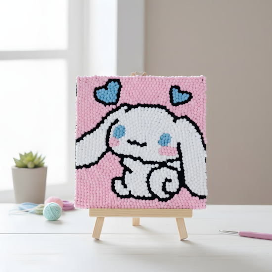 Pompom Ball Mosaic Art